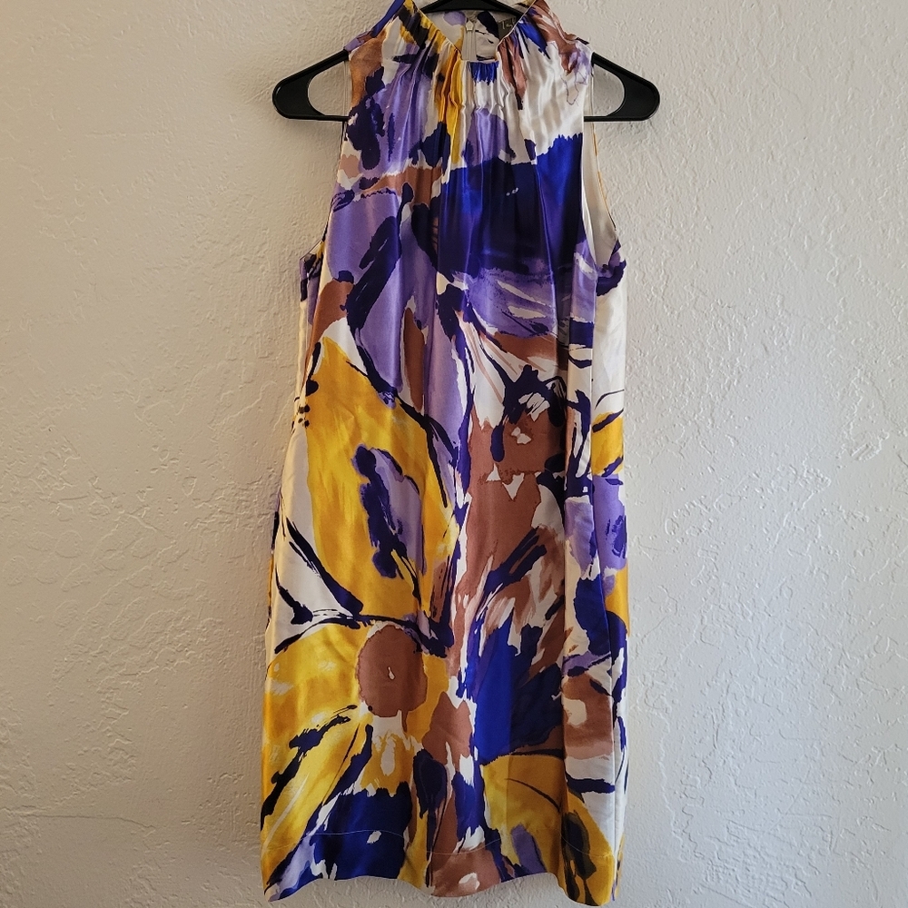 Anthropologie Taylor Silk Dress Size 4 NWT